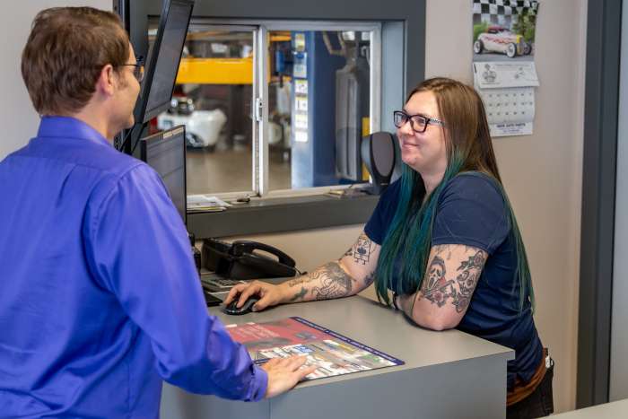 We greet you with a smile